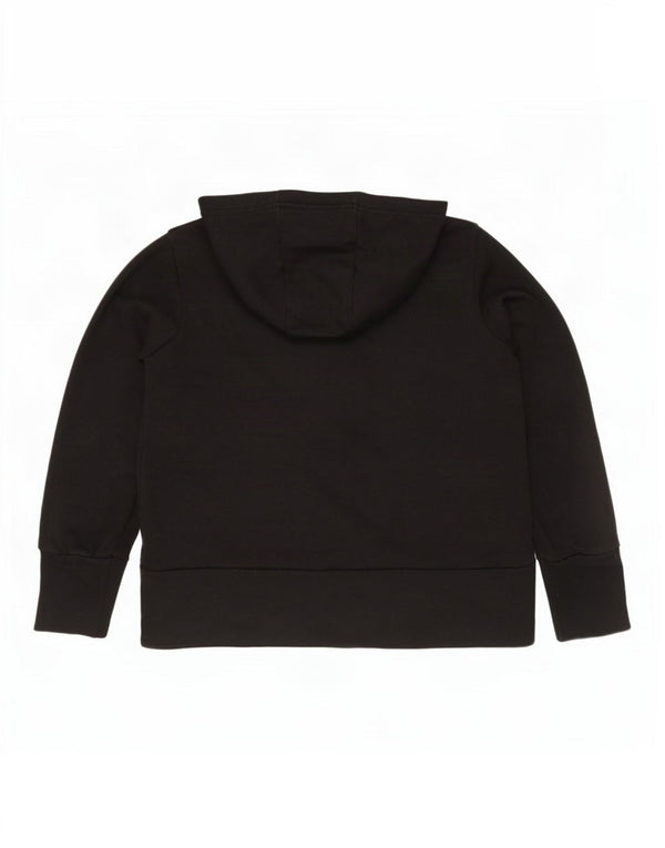 Damski sweter z kapturem i zamkiem Nike Dri Fit UK 16, duży czarny poliester