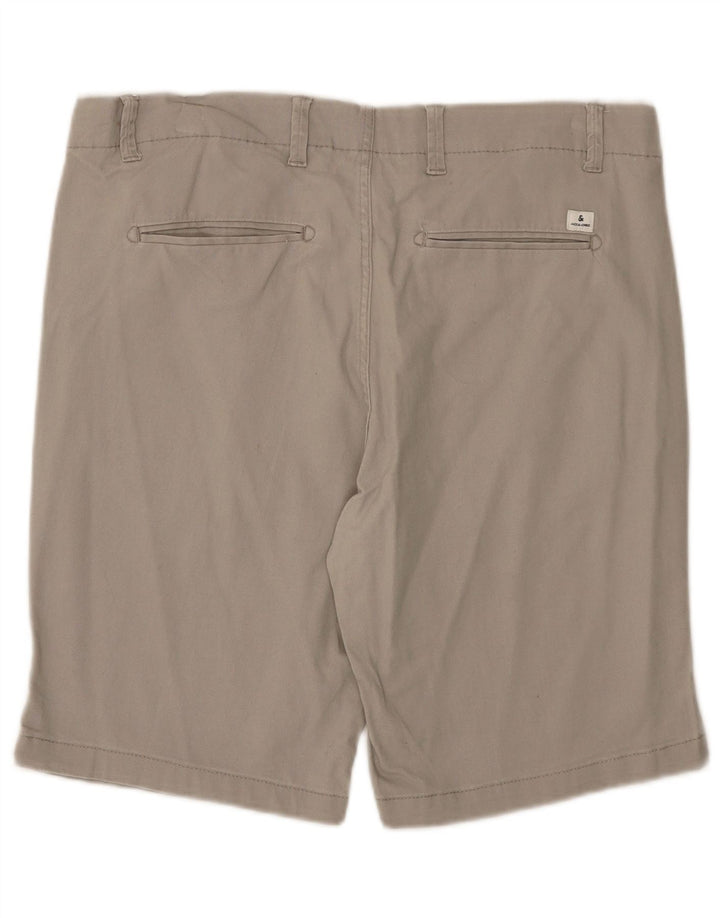 Męskie spodenki chino Jack & Jones Regular XL W38, szara bawełna