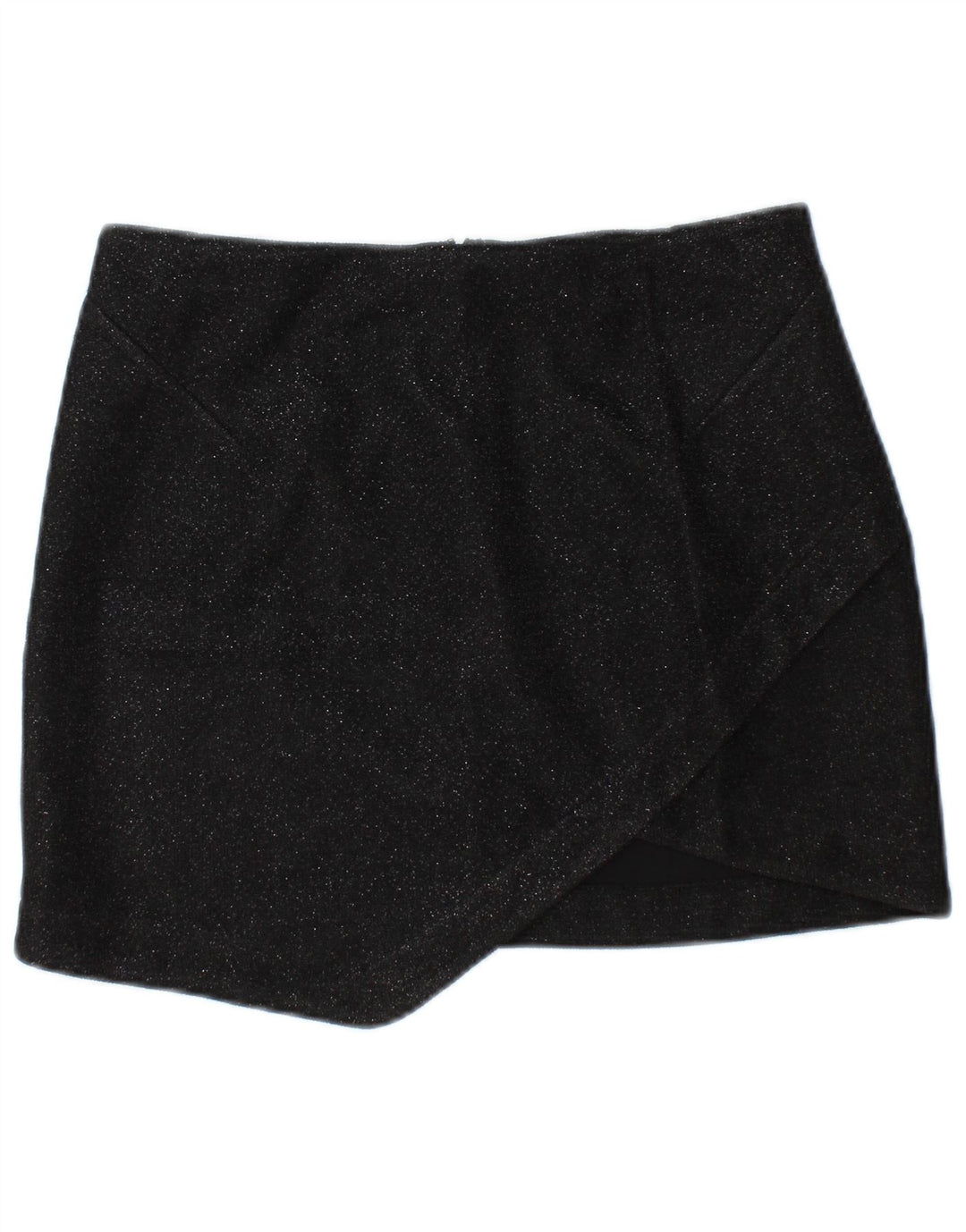 TOPSHOP Damska mini spódniczka UK 10 Mała W28 Czarny poliester