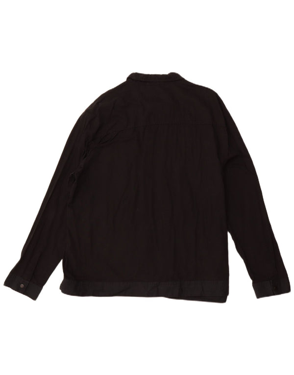 Koszula męska Jack & Jones 2XL Czarna, bawełniana