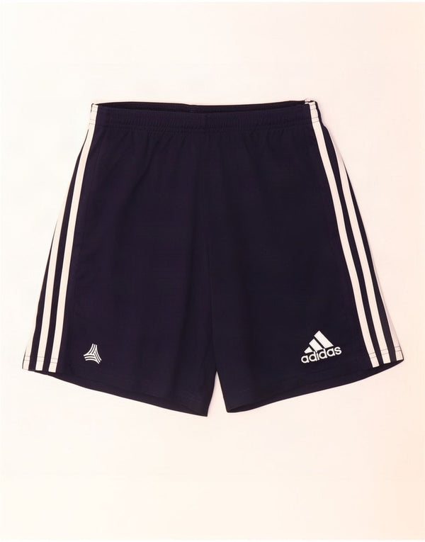 Męskie spodenki sportowe Adidas Climacool, małe, granatowe, poliestrowe