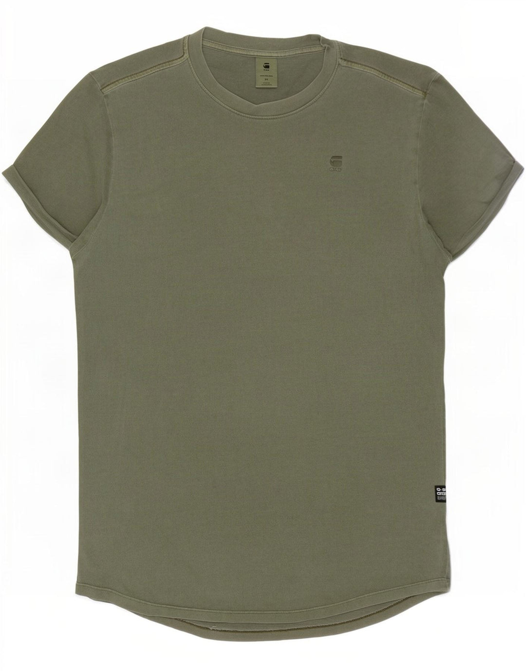 Męska koszulka G-Star, średnia, bawełniana khaki