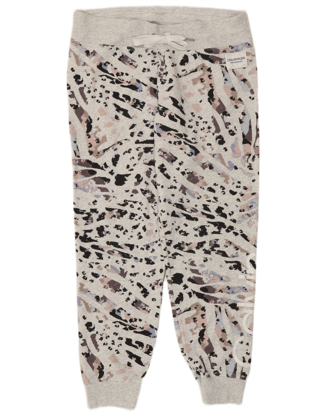 Damskie spodnie dresowe CALVIN KLEIN Joggers UK 14 Średni szary