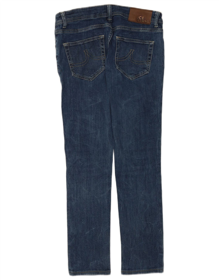 Damskie jeansy Iceberg W28 L28 Niebieskie bawełniane