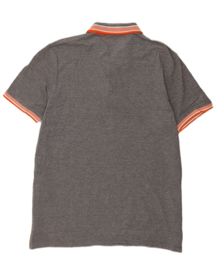 Męska koszulka polo Jack & Jones XL, szara, bawełniana