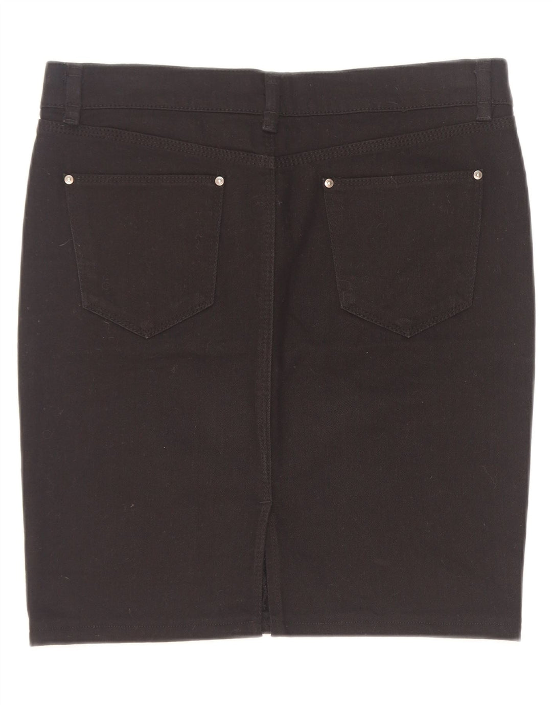 Spódnica jeansowa damska Zara, duża, W30, czarna