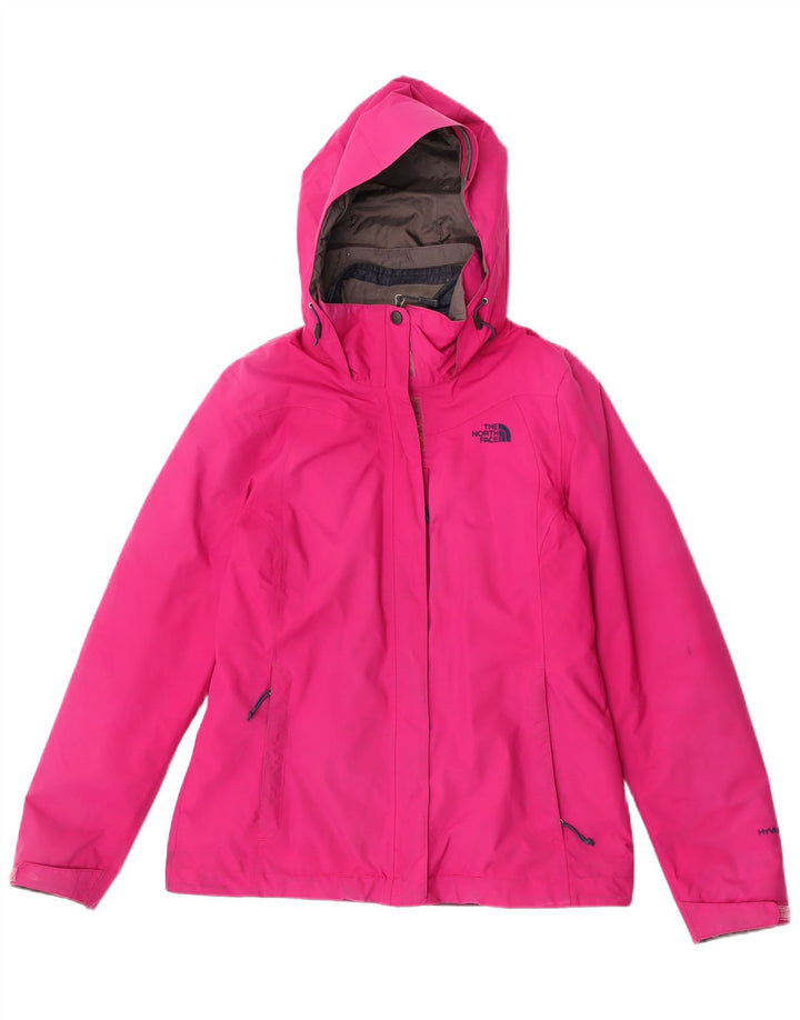 Damska kurtka wiatrówka z kapturem The North Face UK 14, średni różowy poliester