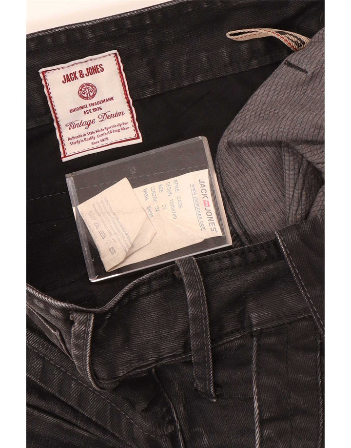 Męskie jeansy Jack & Jones Cargo Straight W28 L32 Szara bawełna