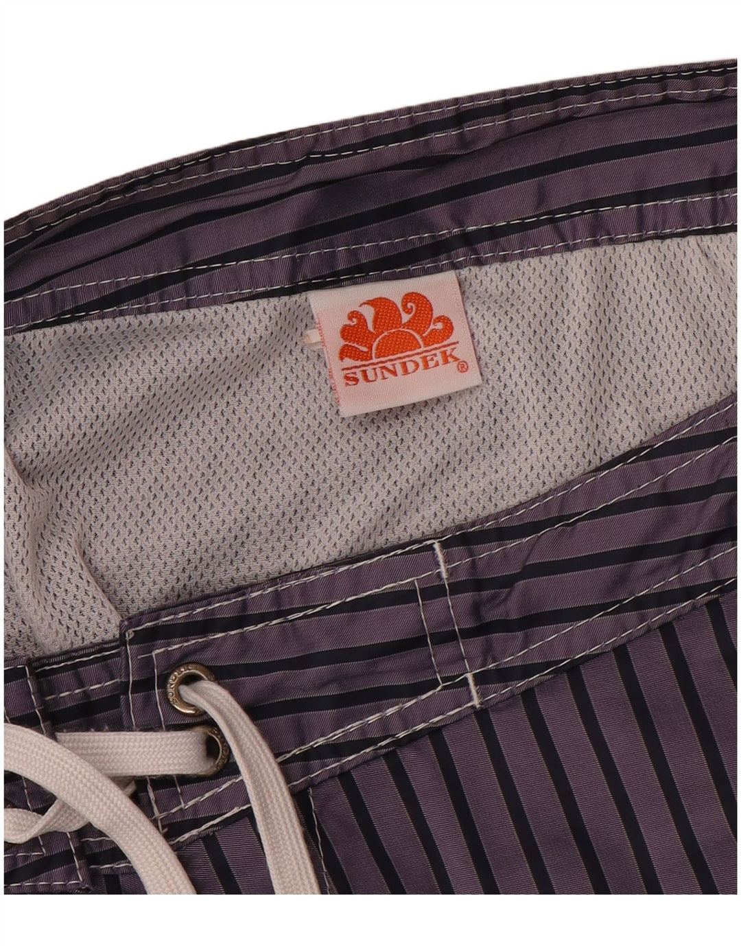 Męskie spodenki kąpielowe SUNDEK, średni granat, blok kolorów