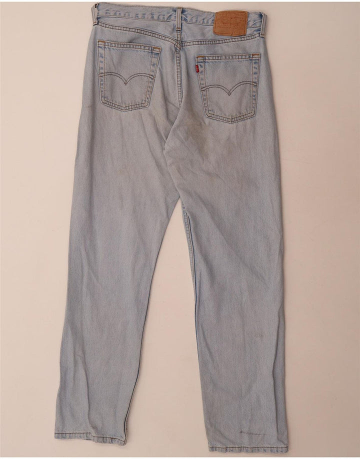Męskie jeansy Levi's 517 Straight W34 L32 Niebieskie bawełniane