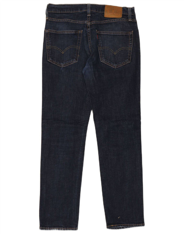 Męskie jeansy Levi's 511 Slim W31 L30 Granatowa bawełna