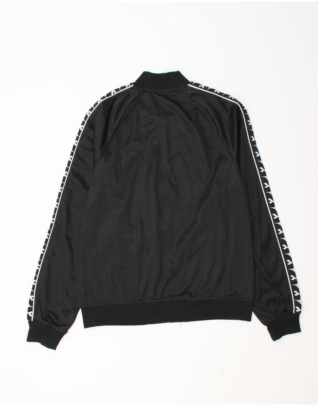 Męska kurtka dresowa Diadora z grafiką, mała czarna