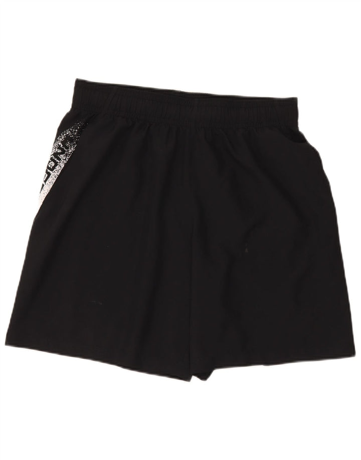 Męskie spodenki sportowe Under Armour Graphic o luźnym kroju, duże, czarne, poliestrowe