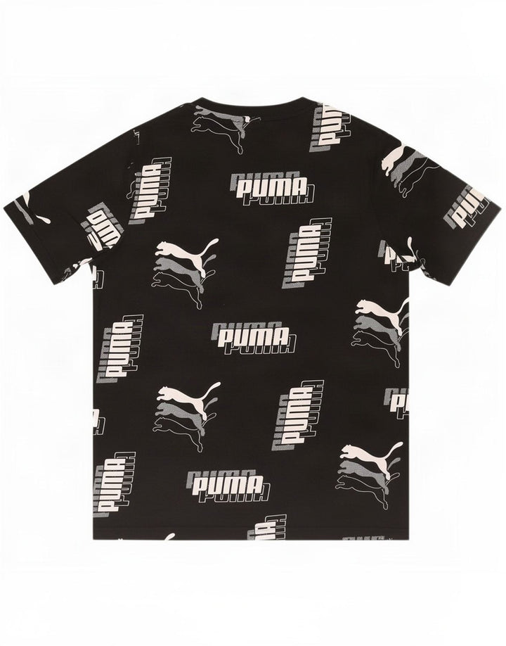 Męski T-shirt Puma z grafiką, mały, czarny