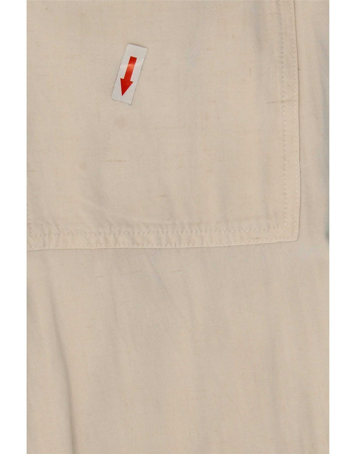 Spodnie damskie Zara Joggers Cargo, małe W26 L27, białe