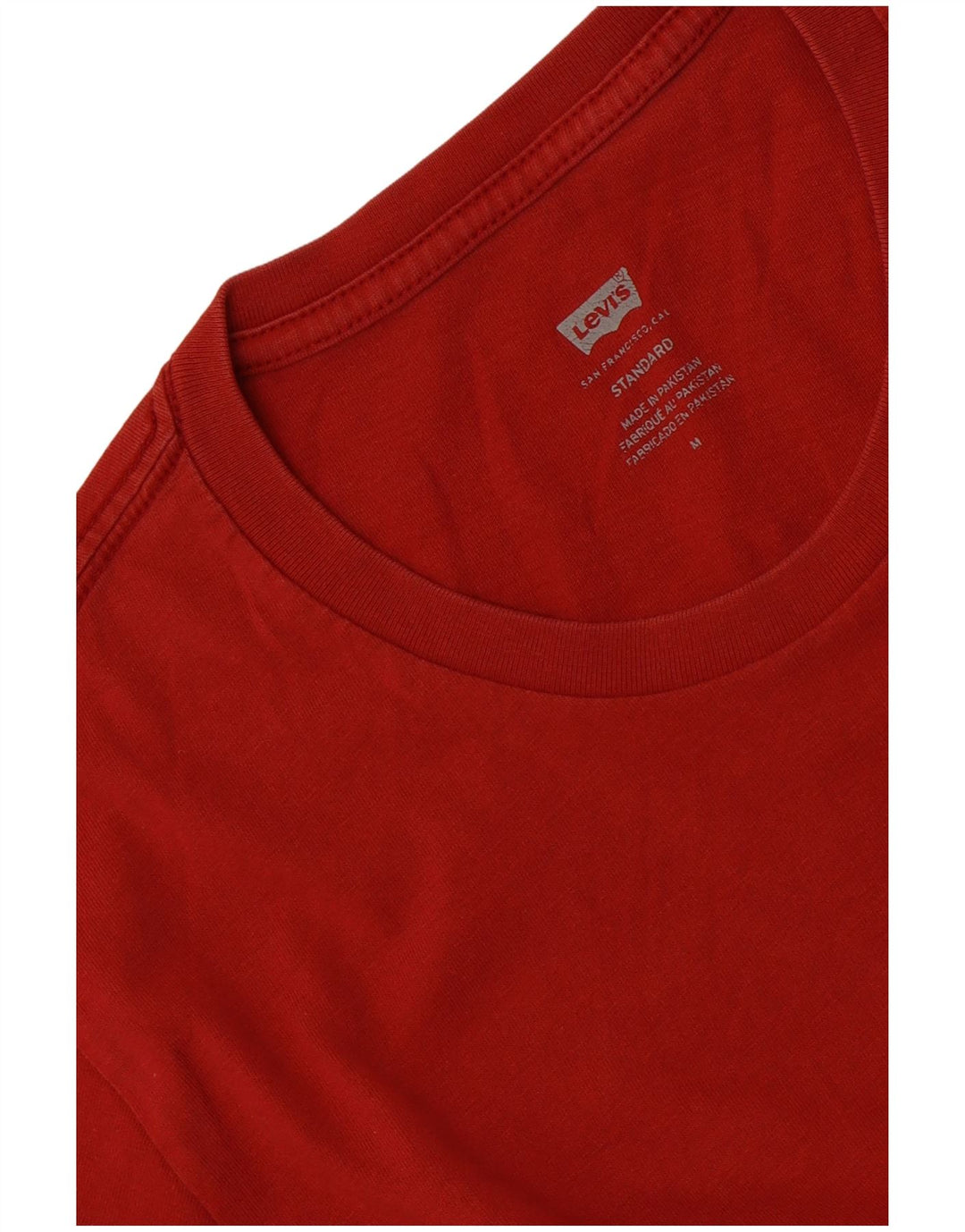 Męski standardowy t-shirt Levi's, średni czerwony