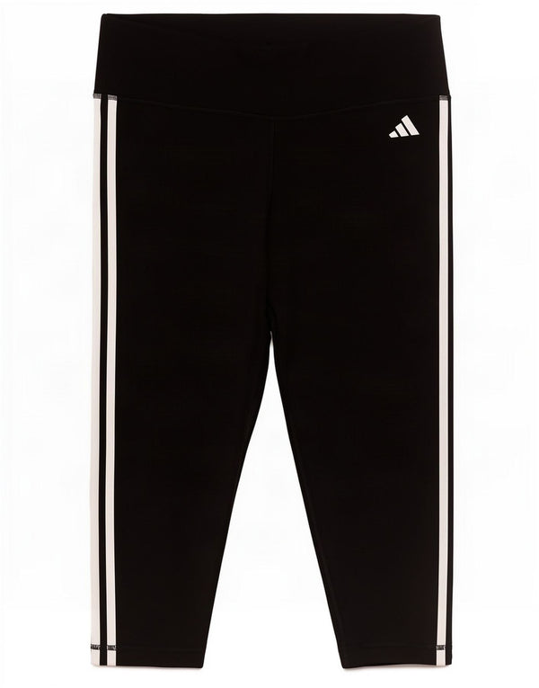 Damskie legginsy Adidas Aeroready Capri UK 20/22 XL Czarny poliester