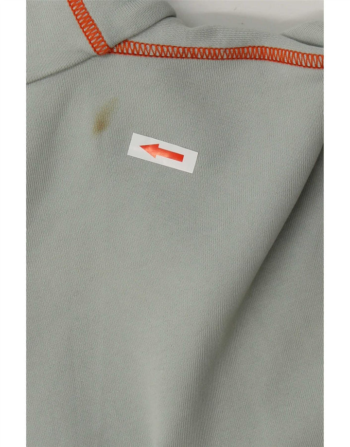Męska kurtka dresowa Hugo Boss, średnia szara bawełna