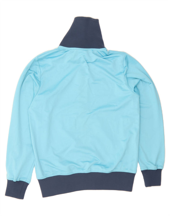 DIADORA Womens Tracksuit Top Jacket UK 10 Small Blue Colourblock Polyester Vintage Diadora and Second-Hand Diadora from Messina Hembry 
