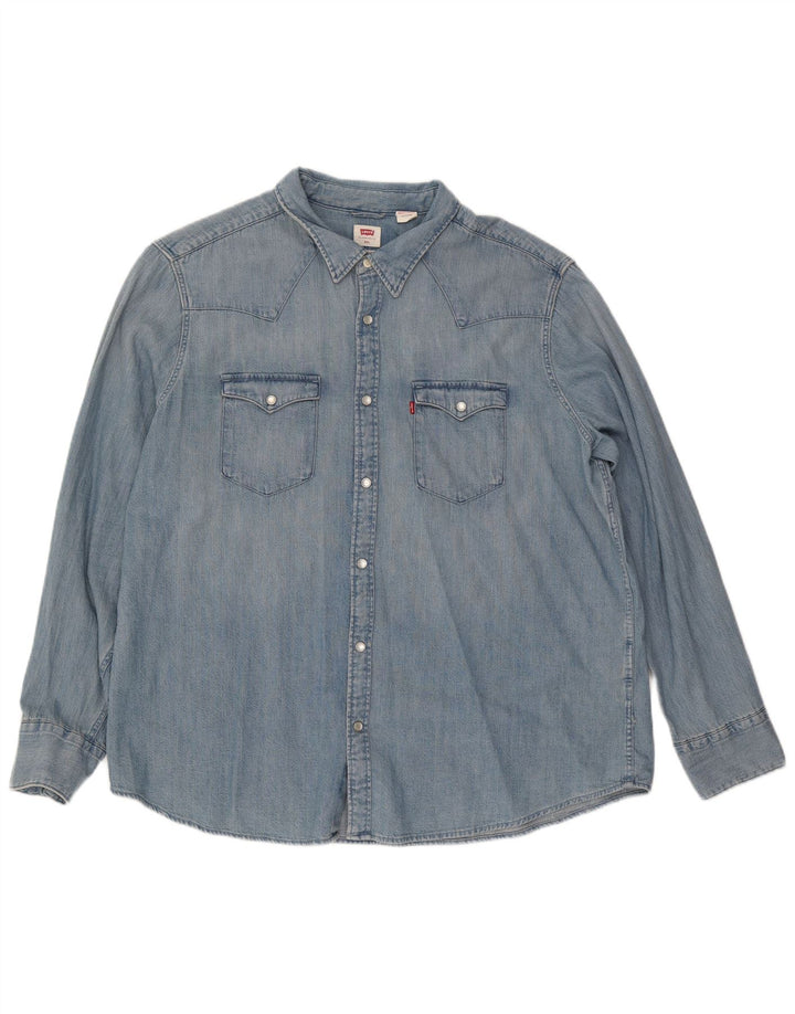 Koszula męska Levi's Standard Denim 2XL niebieska