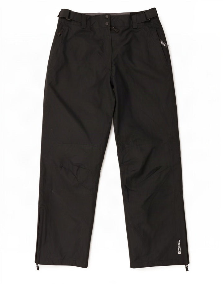 Damskie spodnie narciarskie Mountain Warehouse UK 22 3XL, czarny poliester