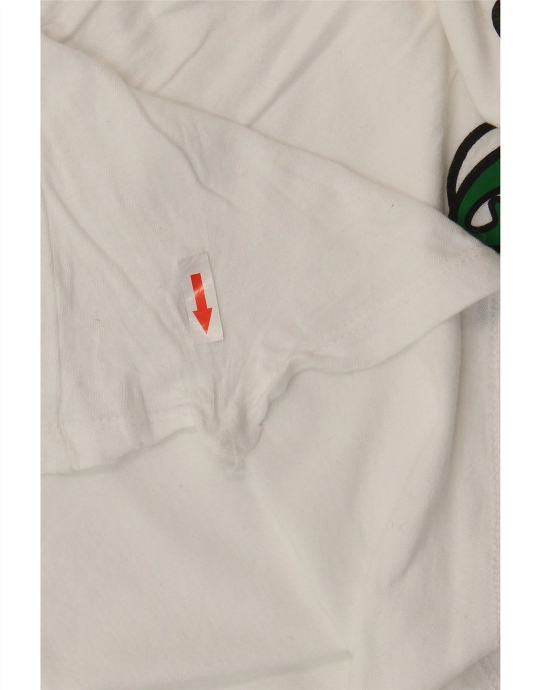 Damska koszulka z grafiką Puma Top UK 16, duża, biała bawełna