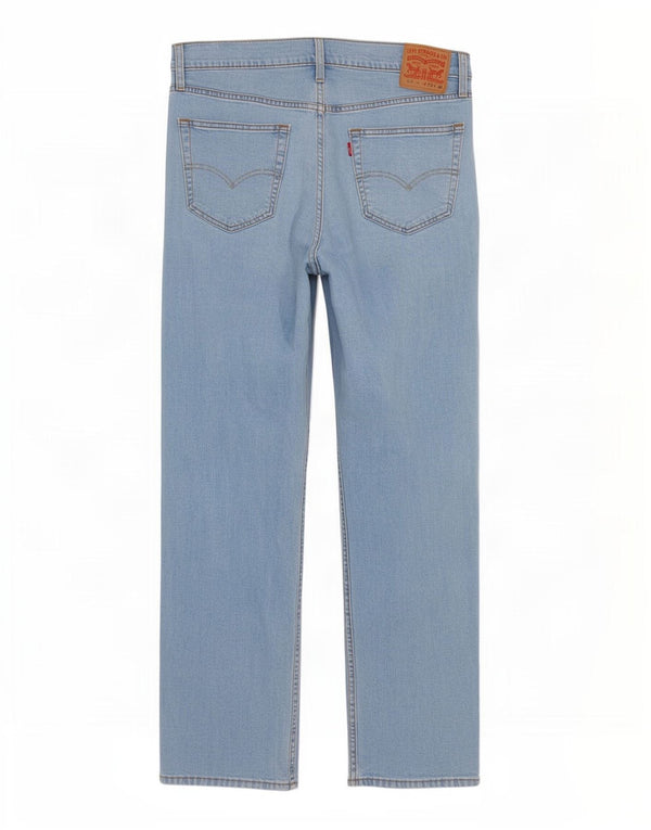 Męskie jeansy Levi's 514 Straight W34 L32 Niebieskie bawełniane