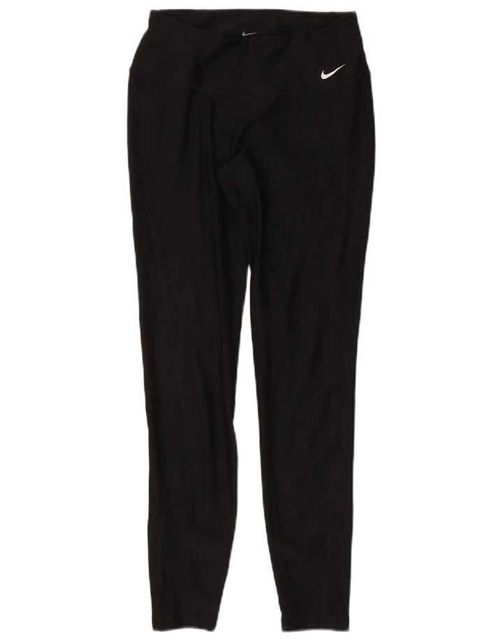 Damskie legginsy Nike Dri Fit UK 6 XS, czarny poliester