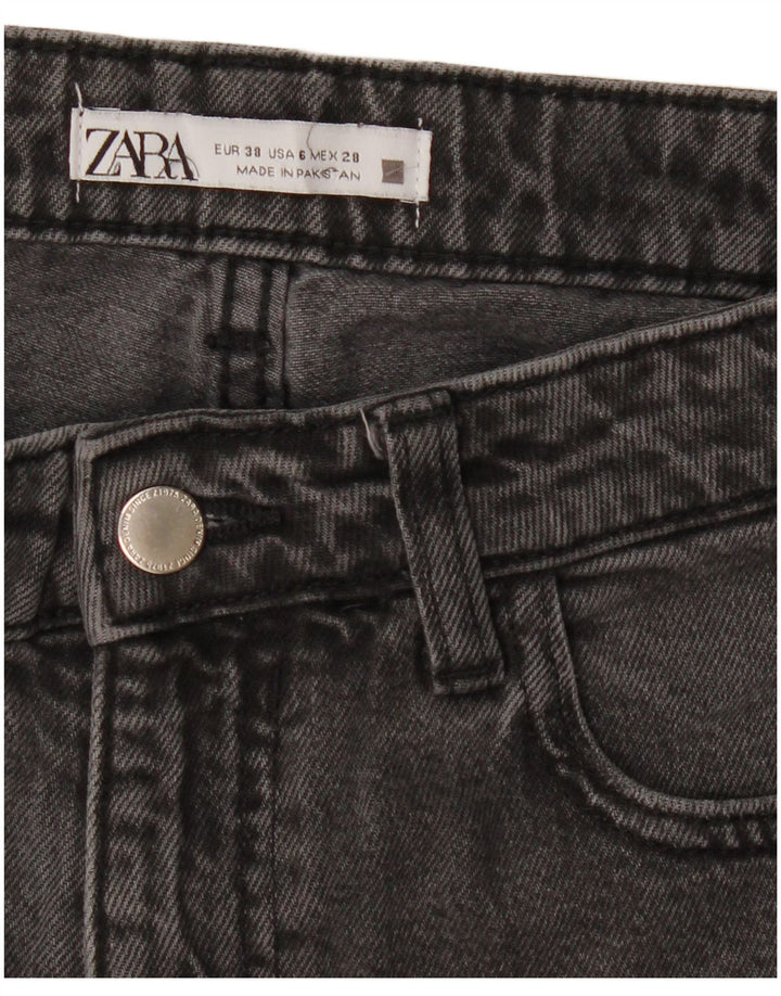 Damskie jeansy zwężane Zara EU 38 Small W28 L27 Czarne