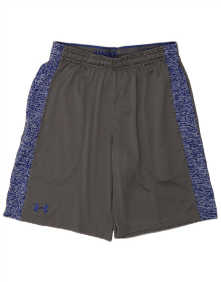 Męskie spodenki sportowe Under Armour, poliester w kolorze średnioszarym