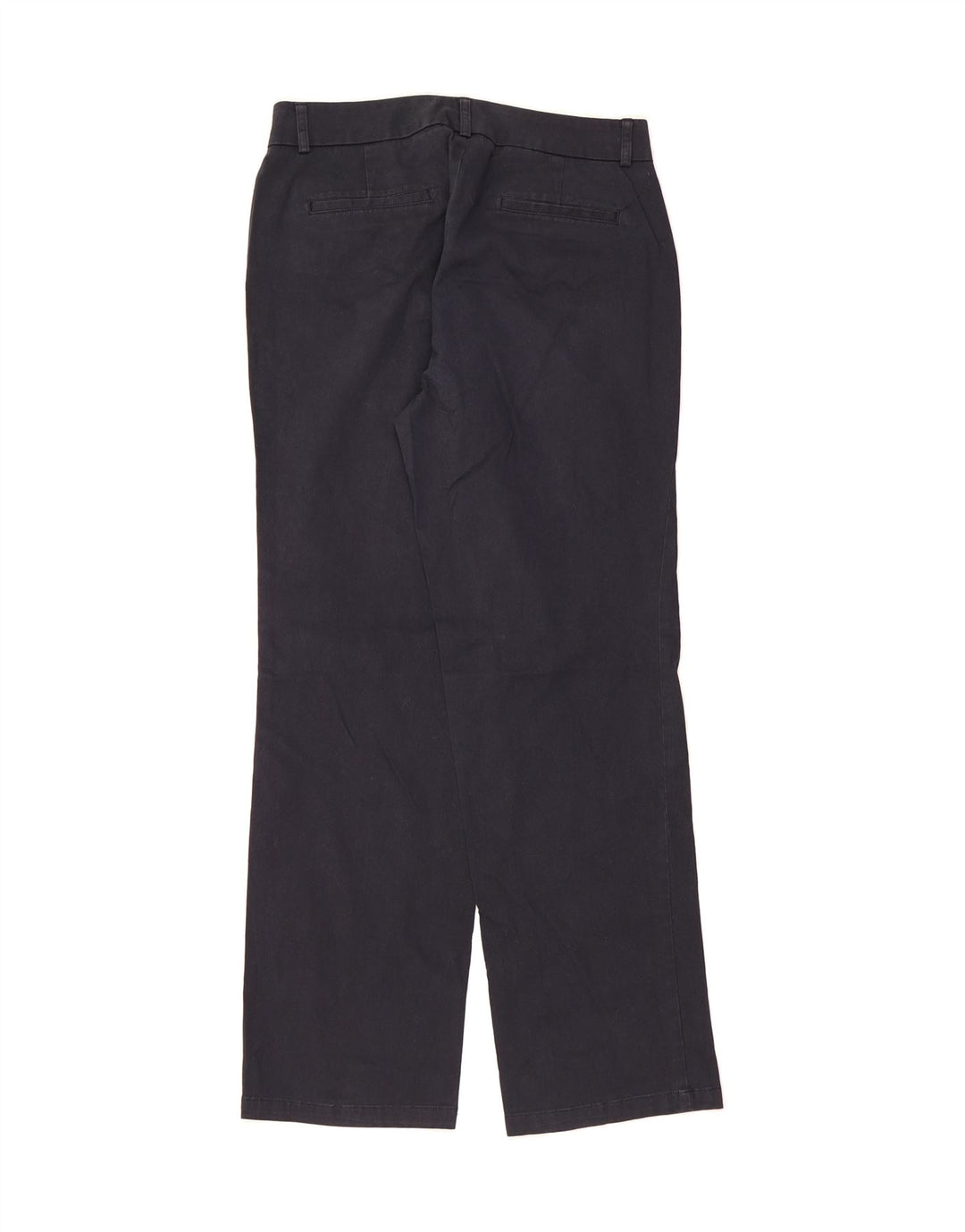 DOCKERS Womens Petite Chino Trousers US 6 Medium W32 L30 Navy Blue Vintage Dockers and Second-Hand Dockers from Messina Hembry 