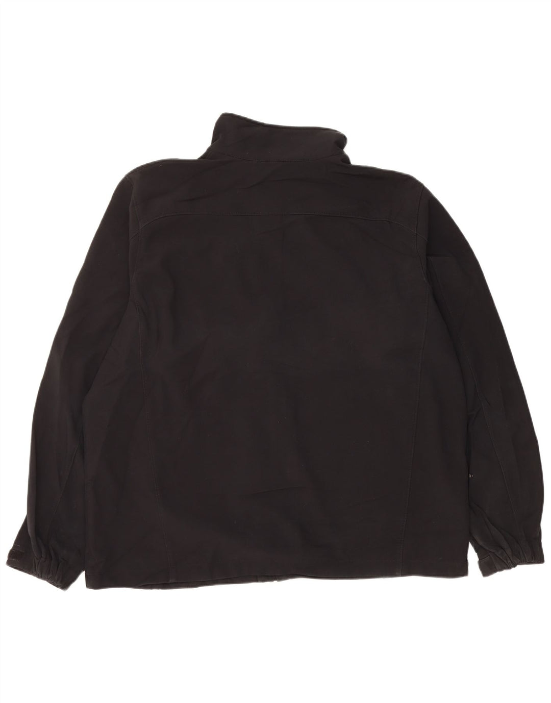 Męska kurtka wiatrówka EDDIE BAUER UK 42 XL, czarny poliester