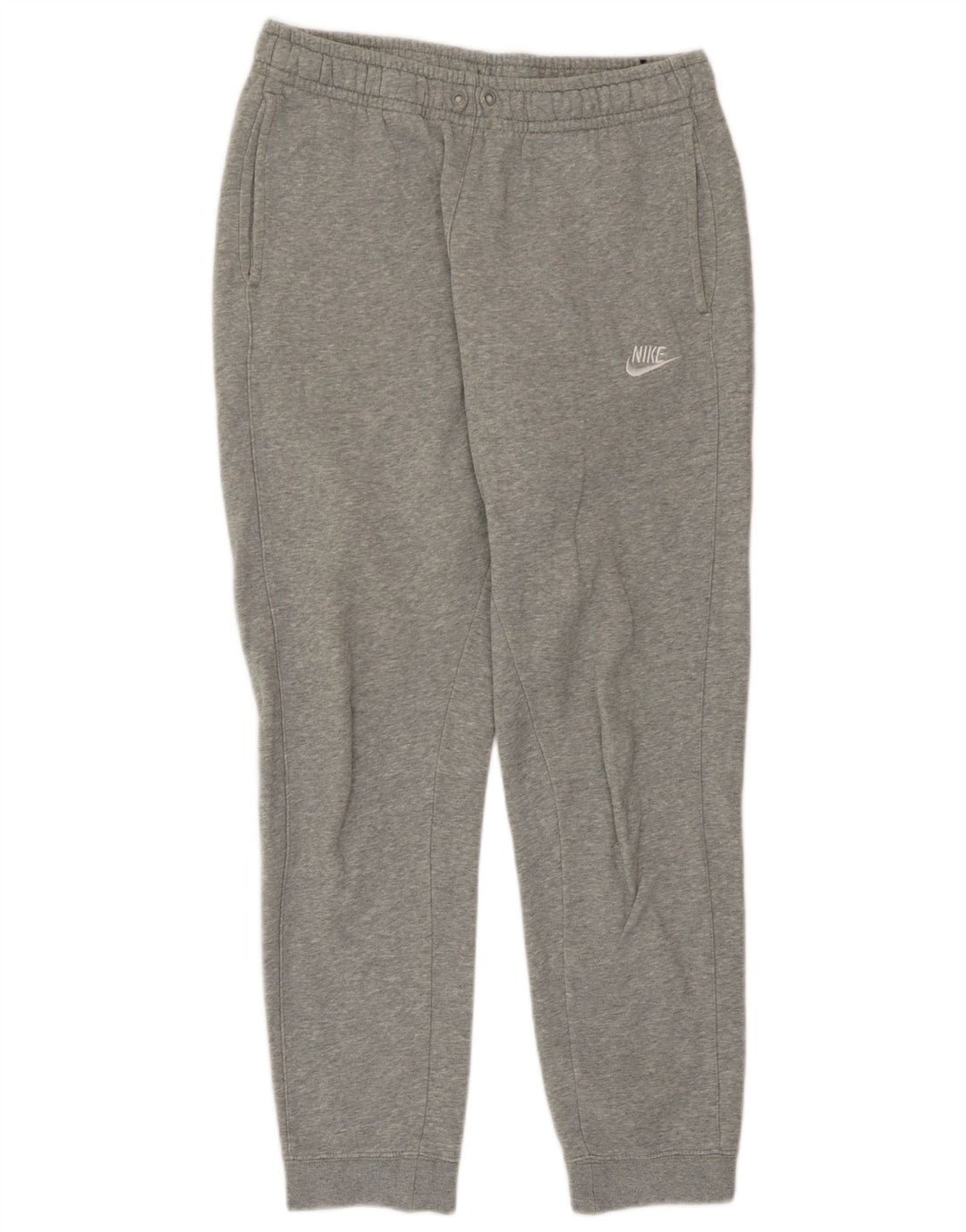 Męskie spodnie dresowe Nike, duże, szare, bawełniane