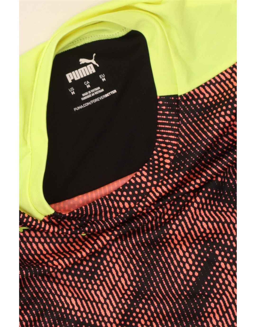 T-shirt męski Puma Top, średni, wielokolorowy jodełka