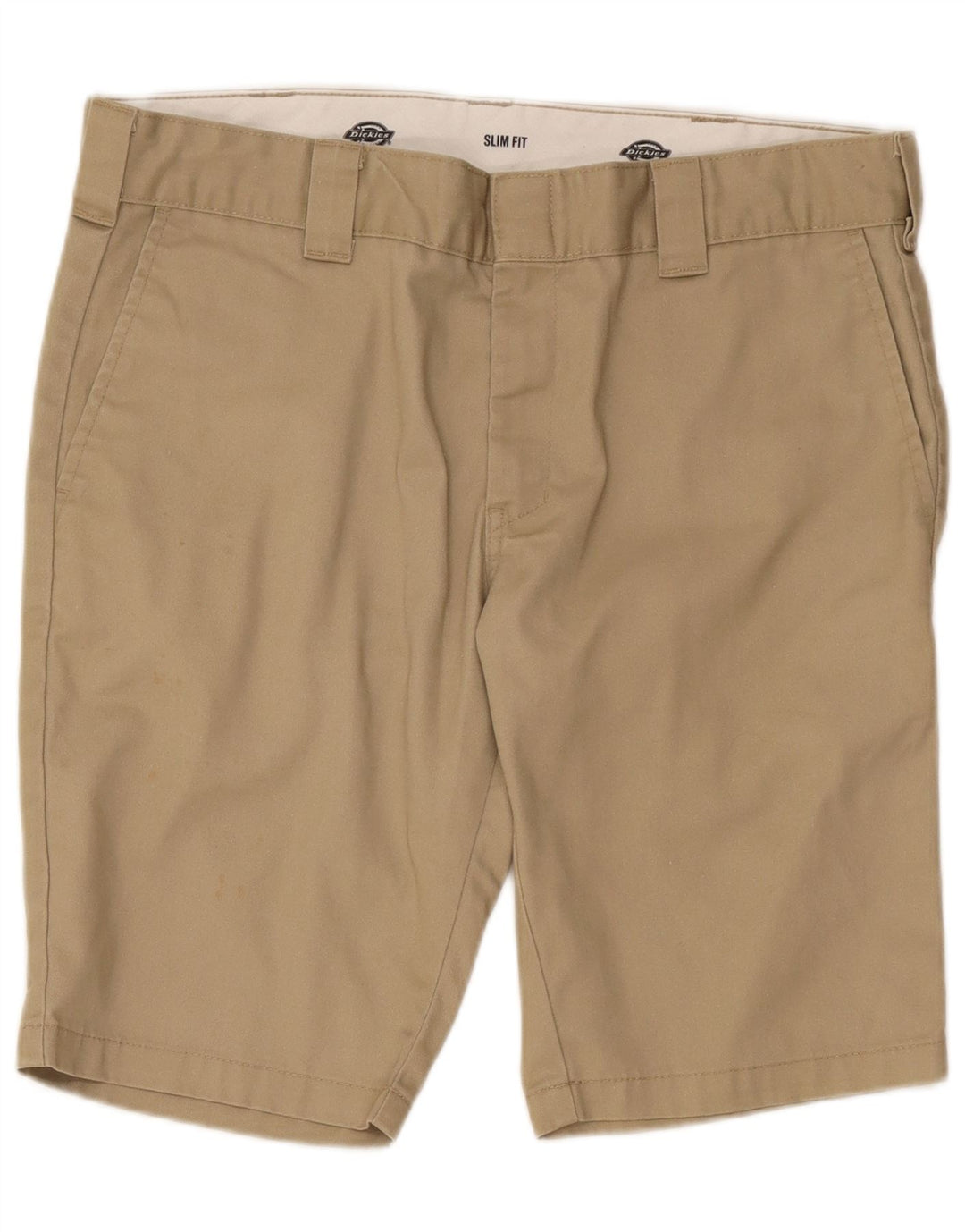 Męskie spodenki chino Dickies Slim Fit W36, duży, beżowy poliester