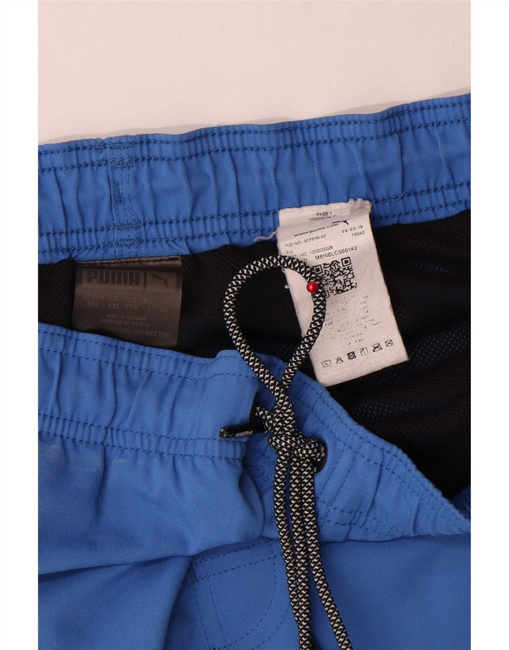 Męskie spodenki kąpielowe Puma 2XL Niebieski poliester