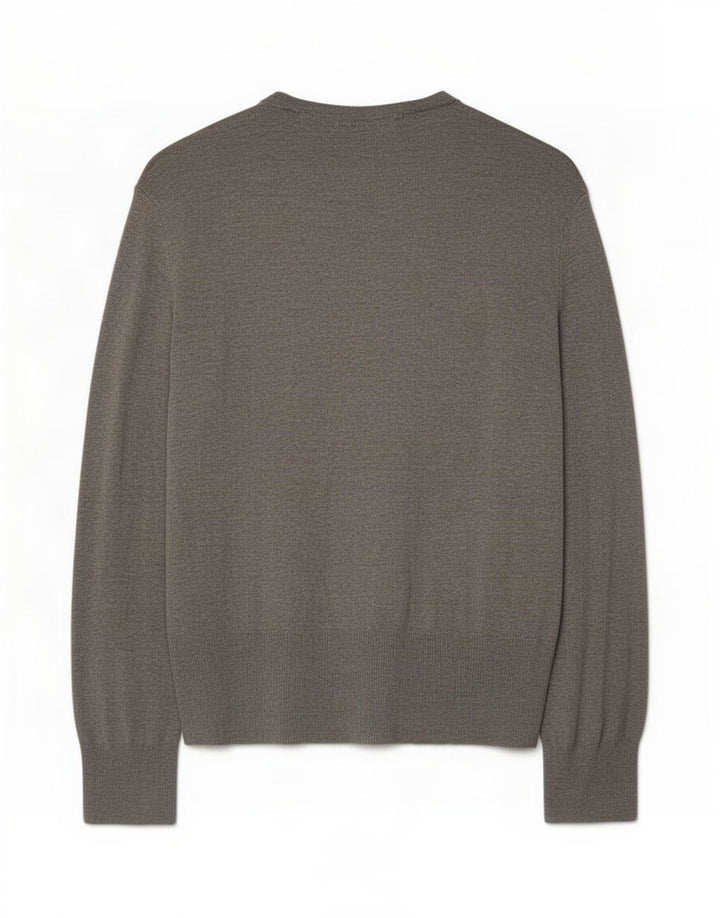 Marks & Spencer Damski sweter rozpinany UK 16, duży, szary poliamid