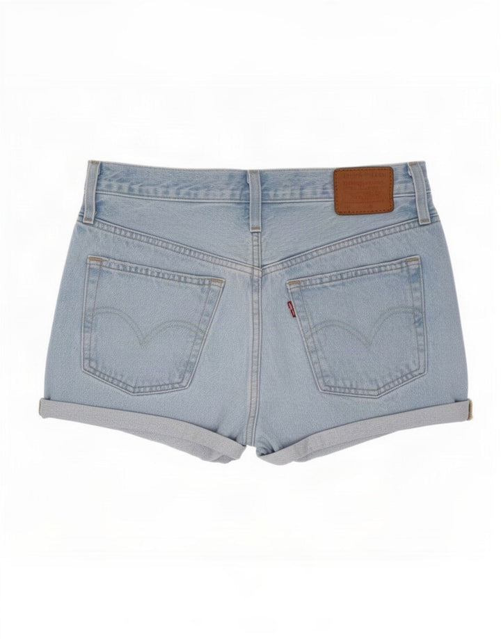 Damskie spodenki dżinsowe Levi's w trudnej sytuacji, małe W27, niebieska bawełna