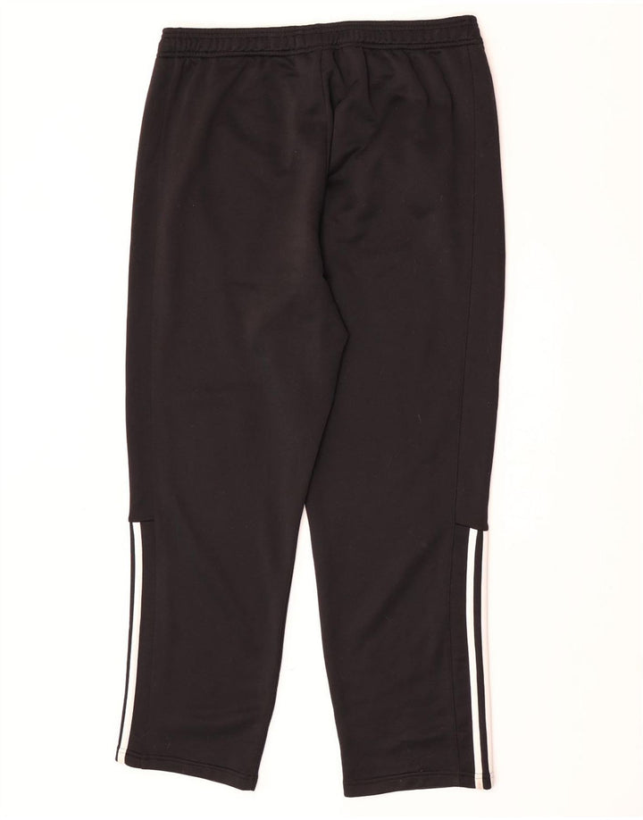 Męskie spodnie dresowe Adidas XL, czarne, poliestrowe
