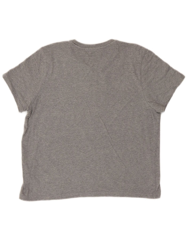 Damska koszulka Levi's Crop Graphic Top UK 14 Medium Grey