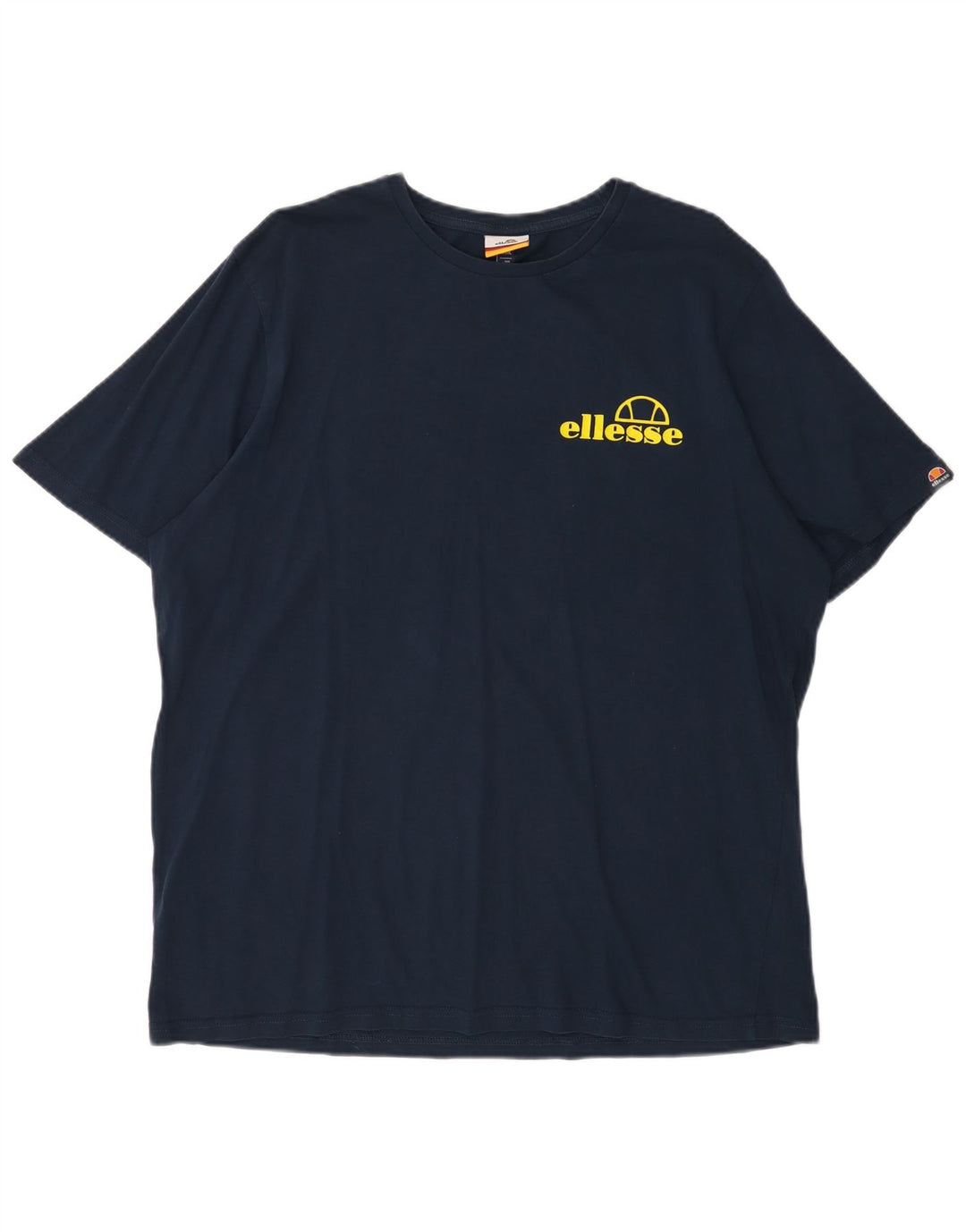 Męski T-shirt z grafiką ELLESSE, 2XL, granatowy, bawełniany
