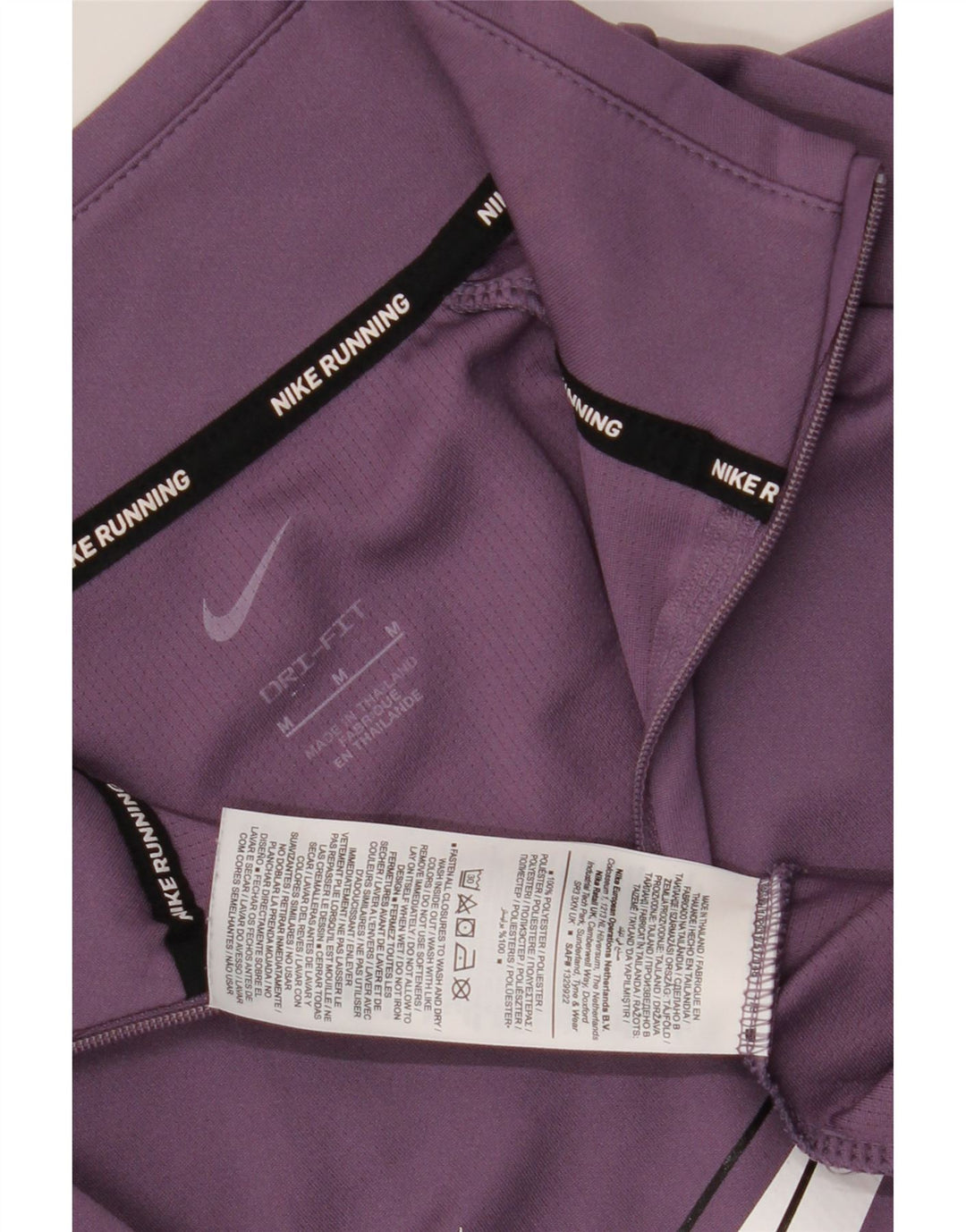 Damski dres Nike Dri Fit Graphic Pullover Top UK 14 Średni fiolet