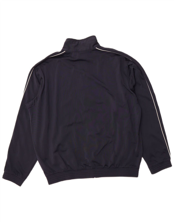 Kurtka męska dresowa CHAMPION XL granatowa, poliestrowa