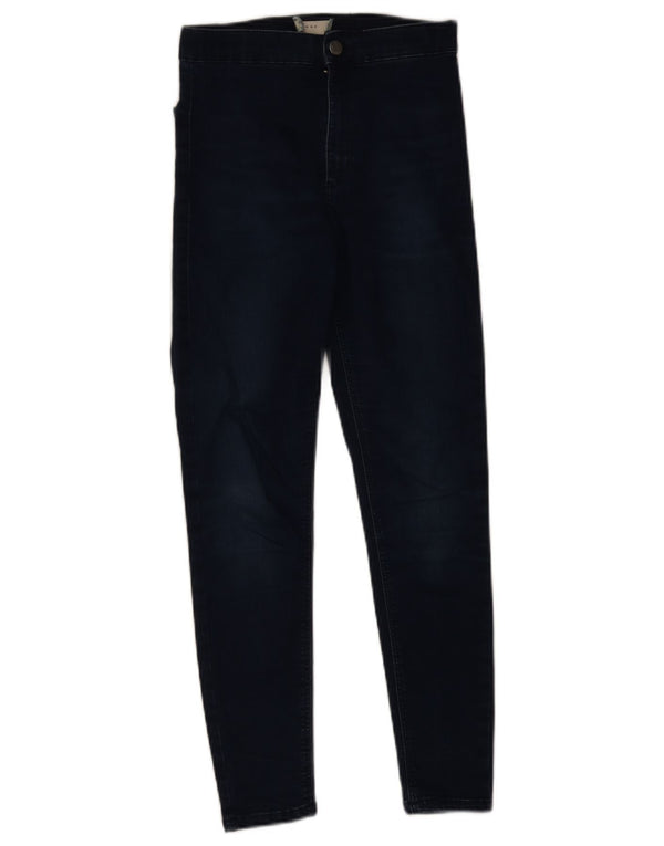 Topshop Damskie Joni Skinny Jeans W28 L25 Granatowa bawełna
