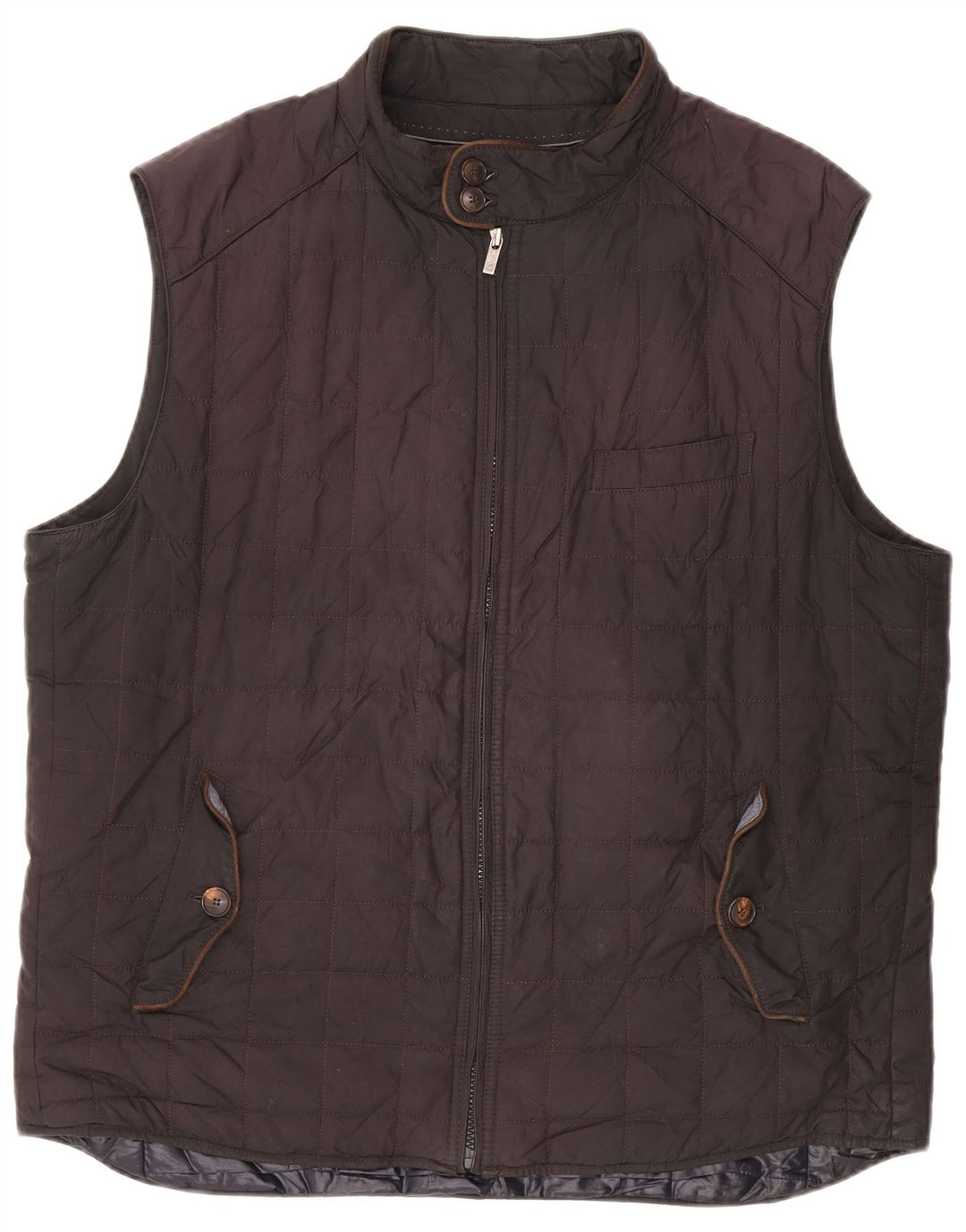Męska wyściełana kamizelka Massimo Dutti UK 44 2XL czarna