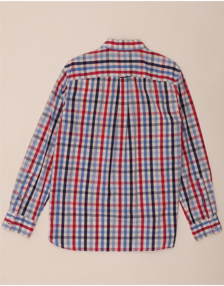 Crew Clothing Męska koszula o klasycznym kroju, duża, wielokolorowa bawełniana kratka