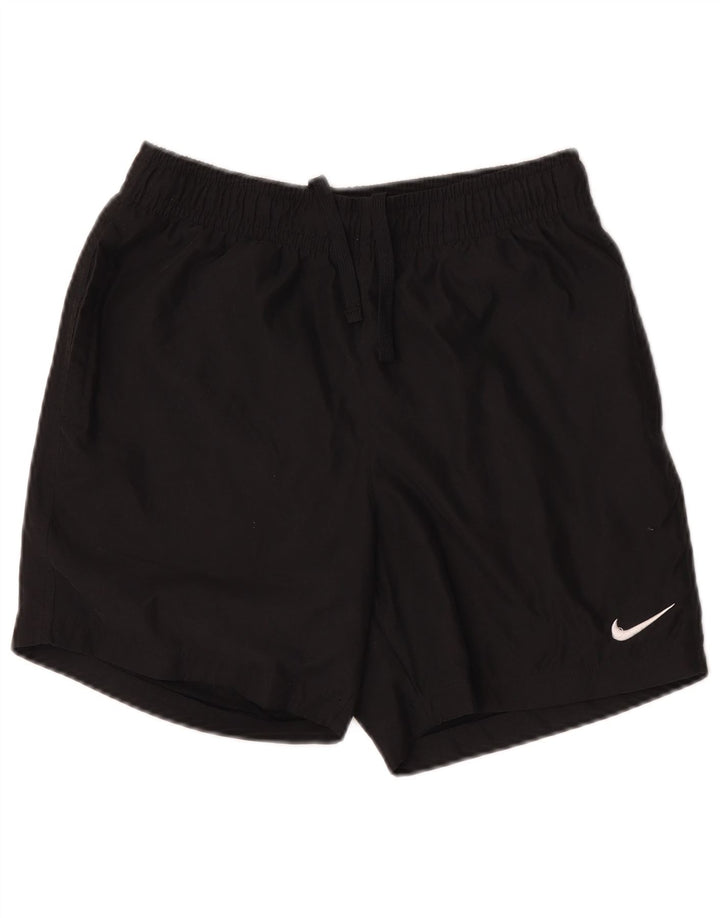 Męskie spodenki sportowe Nike, małe, czarne, poliestrowe