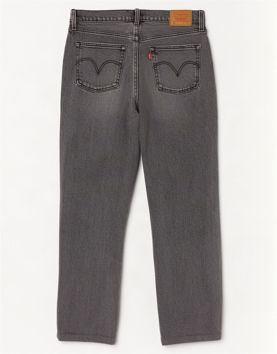 Męskie dżinsy Levi's 501 Straight W28 L27 Szara bawełna