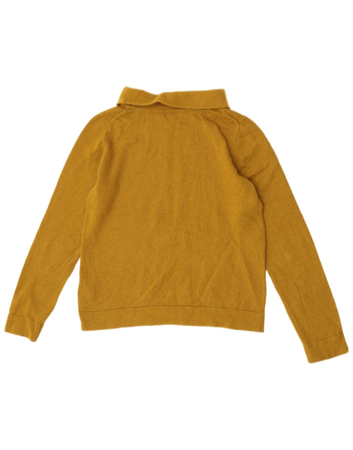 Sweter damski Hobbs z okrągłym dekoltem, UK 14, średnia żółta wełna