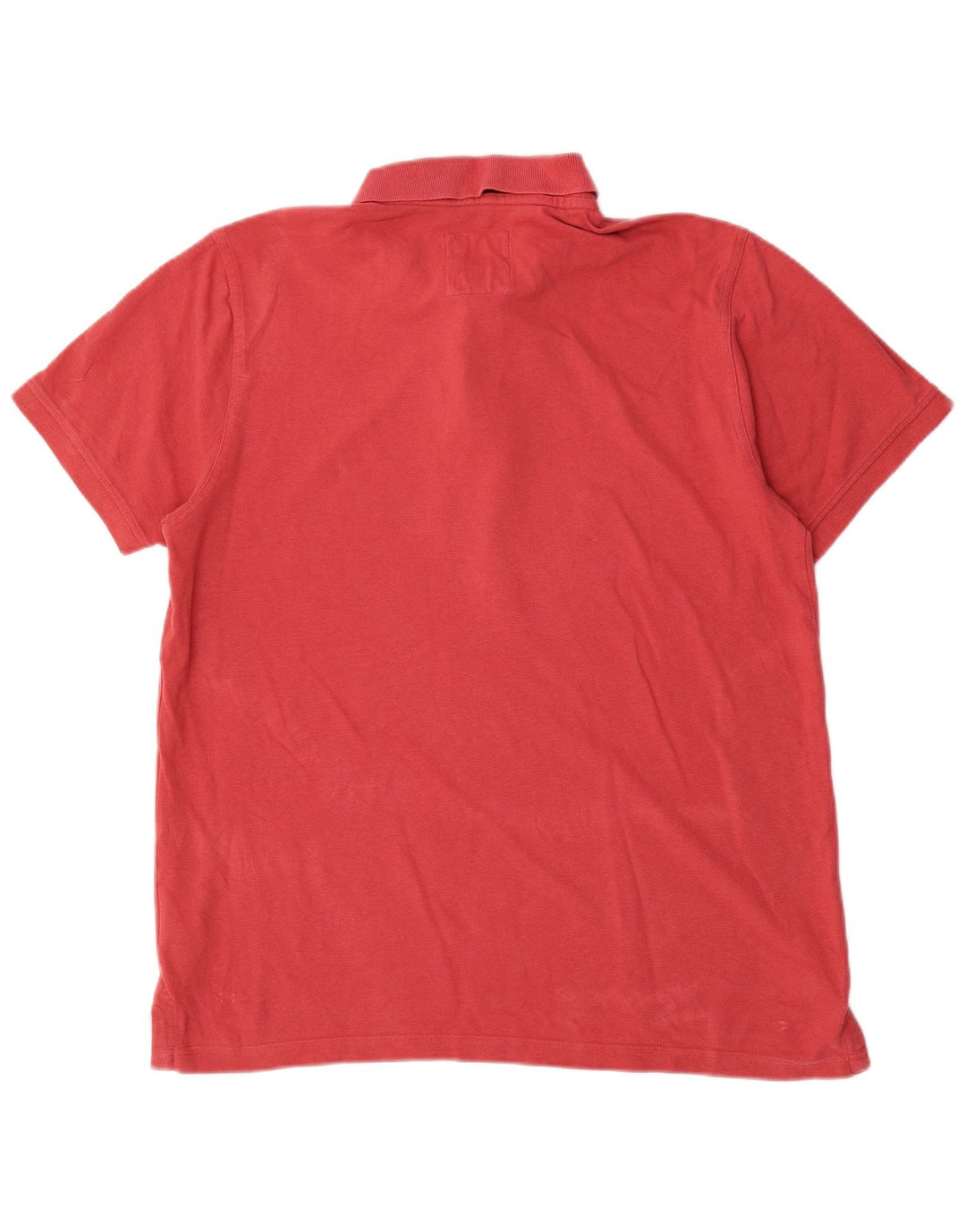 Crew Clothing Męska koszulka polo, duża, czerwona, bawełniana